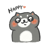 Happy Cat Sticker
