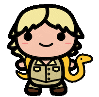 Steve Irwin Love Sticker by IamJac