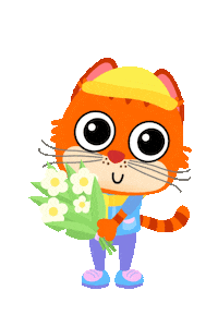 Cat Love Sticker by binibambini