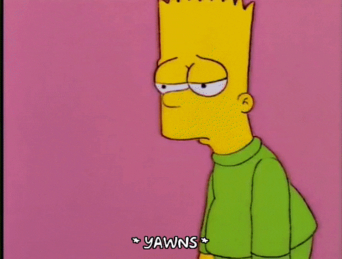 Yawning Lisa Simpson GIF by The Simpsons