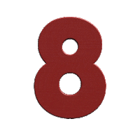 Numbers Sticker
