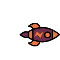 Rocket Foguete Sticker by Nvoip