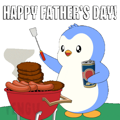 Fathers Day Penguin Sticker by Pudgy Penguins