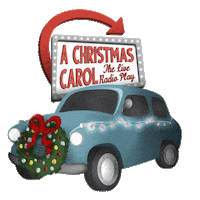 A Christmas Carol Atlanta Sticker by Alliance Theatre