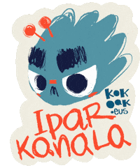 Open Water Ink Sticker by KOKOAK Eider Eibar