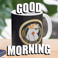 Good Morning Coffee GIF by SuperRareBears