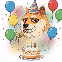 Happy Birthday Party GIF by Doge Pound