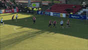 Red Army Celebration GIF by Cliftonville Football Club