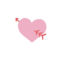 In Love Heart Sticker