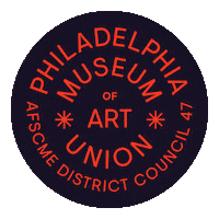 pmaunionsolidarity philadelphia union unionvote philadelphiamuseumofart Sticker