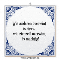 Nl Spreuk GIF by Tegelspreuken.nl