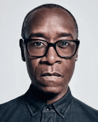 Staring Don Cheadle GIF
