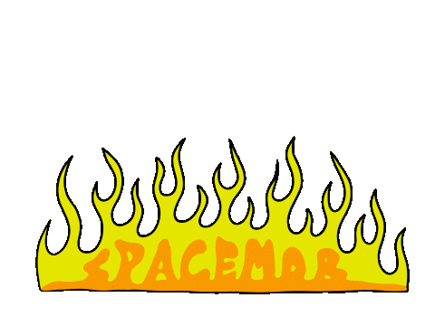 Space Mob Sticker by STZ