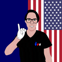 American Usa GIF by Salvador Sanchez Artist