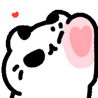 Cat Love Sticker by MYAOWL