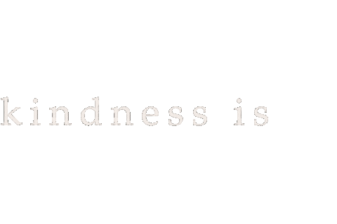 Be Kind Text Sticker