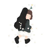 bubluemarine flower bubluemarine landokmai Sticker