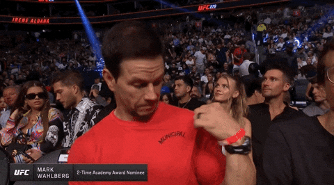 Mark Wahlberg Sport GIF by UFC