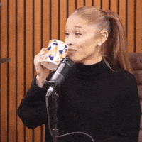 Ariana Grande Laughing GIF