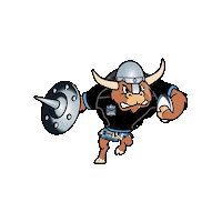 GlasgowWarriors mascot rugby warriors glasgow Sticker
