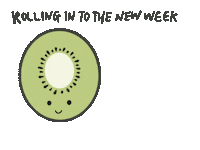 Week Rolling Sticker by The Jomu Co