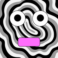 Black And White Art GIF by Jen Stark