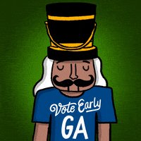 Vote Early Merry Christmas GIF by Creative Courage
