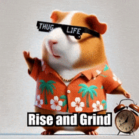 Morning Challenge GIF by Guinea Gambino
