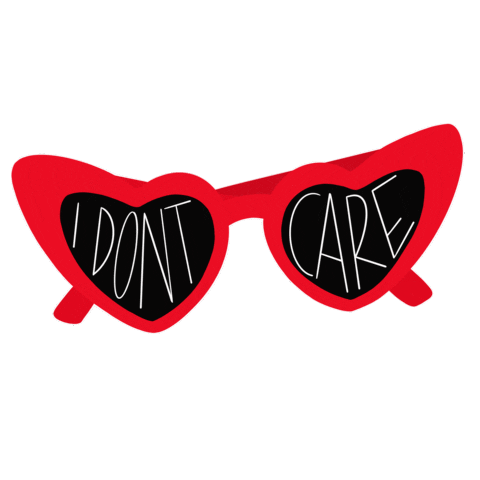 iammiaArt giphyupload dont care iammia iammiaart Sticker