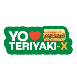 SubwayAr x subway xtreme teriyaki Sticker