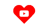 Valentines Day Heart Sticker by YouTube
