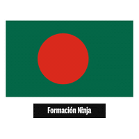 Bangladesh Flag Sticker by Formación Ninja