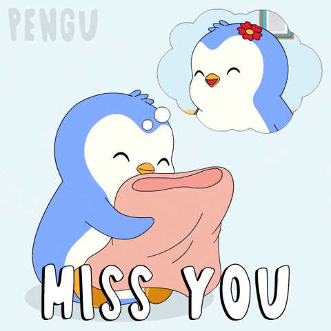Miss U GIF by Pudgy Penguins