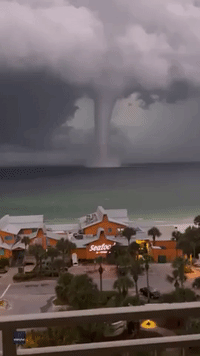 Large Waterspout Spotted Off the Florida Panhandle Amid Weather Warnings