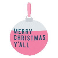 kristinwinchester christmas ornament knw kristin winchester merry christmas yall Sticker