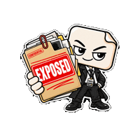 Investigation Expose Sticker by ZTIKIX