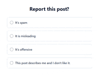 Report Post GIF