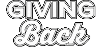 Giving Back Sticker by Elizabeth Sutton Collection