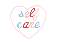 Pink Self Care Sticker by Serpent Spells