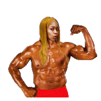 Flex Flexing Sticker by TiaCorine