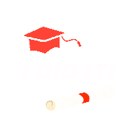 I Did It Graduation Sticker by The University of Texas Rio Grande Valley