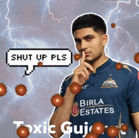 Shubman Gill Shut Up GIF