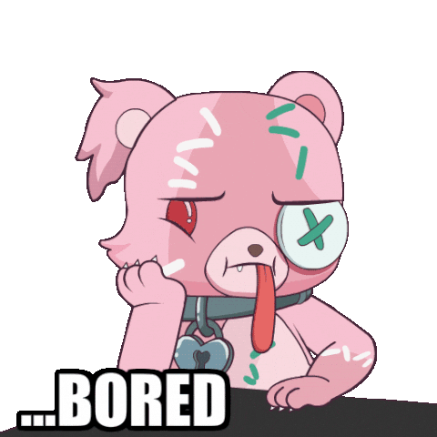 Over It Waiting Sticker by Masters of Mayhem