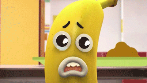 Sad Banana Joe GIF by Cartoon Network EMEA