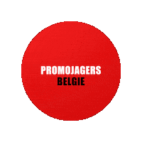 Promojagers promo promojagers meepakken we pakken da mee Sticker