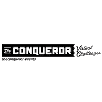 The Conqueror Virtualfitness Sticker by My Virtual Mission + The Conqueror Events