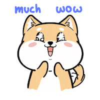 Shiba Inu Love Sticker by Aminal Stickers