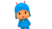 Sad 3D Sticker by Pocoyo