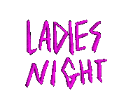 Ladies Night Running Sticker by The Nine Four
