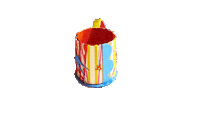 Coffee Sun Sticker